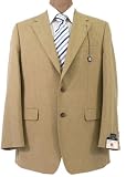 Ralph Lauren - Ralph Lauren Mens 2 Button Solid Tan Sport Coat / Blazer / Jacket - Size 42L