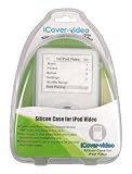 Silicone Skin Case for Apple iPod Video Classic 60G 60gb 30G 80G 80GB 160G + Removable Beltclip + Arm Band - Transparent Clear