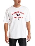 NHL Washington Capitals Authoritative White Short Sleeve Tee (White, Large)