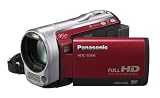 Panasonic HDC-SD66EG-R HD Camcorder (SD-Kartenslot, 25-fach optisher Zoom, 6.9 cm Display, Bildstabilisator, mini-HDMI, USB 2.0) rot