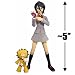 Rukia Kuchiki ~5" figure (+ ~0.3" stand) with Kon [Shonen Jump Bleach Figure Series #1]_s-1