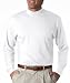 UltraClub Adult Egyptian Interlock Long-Sleeve Mock Turtleneck
