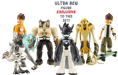 Numbered Limited Edition Ultimate Ben 10 Set (Edition of 7000)