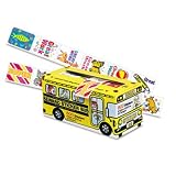 Big School Bus Reward Stickers, Assorted Designs, 800 Stickers, 6/Pack