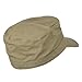 Big Size Cotton Fitted Military Cap - Khaki (For Big Head)