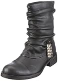 ESPRIT Cezanne Bootie V10420, Damen, Stiefel, Schwarz (black 001), EU 40