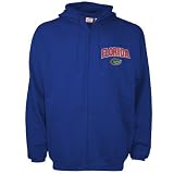 Florida Gators Royal Blue Arched Small Logo Zip-up Hoody Sweatshirt