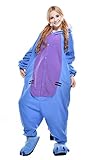 Newcosplay Polar Fleece Onesies Pajamas (XL, Donkey)