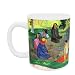 Les Parau Parau (The Gossipers), or Conversation, 1891 (oil on canvas) by Paul Gauguin - Mug - Standard Size