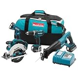Makita LXT406 18-Volt LXT Lithium-Ion Cordless 4-Piece Combo Kit