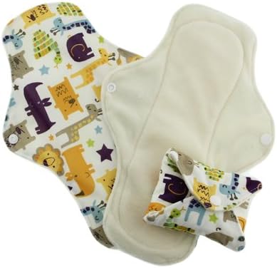 Pink Daisy Stay Dry Feminine Pads - 3 PACK (Jungle Jam, Small)