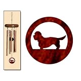 Dandie Dinmont Terrier Wind Chimes X-SMALL Bronze