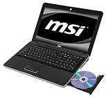 MSI X-Slim X620 39,6 cm (15,6 Zoll) Notebook (Intel Core 2 Duo SU7300 1,3 GHz, 4GB RAM, 320GB HDD, ATI HD5430, DVD, Win 7 HP)