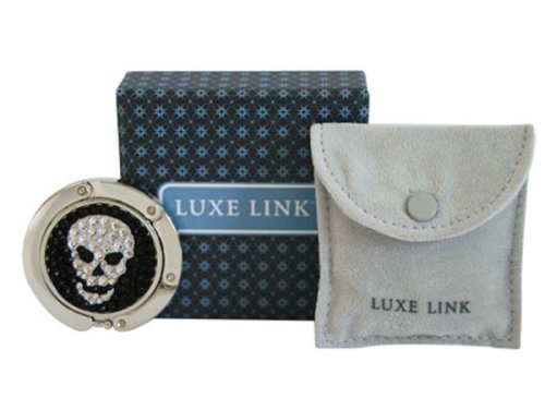 Cover image : LUXE LINK リュクスリンク / スマートバッグキーパー(バッグフック) -Swarovski Skull スワロフスキースカル