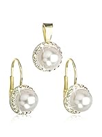 Swarovski elements Conjunto Pearls