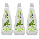 Stevia flüssig Extrakt - Premium Qualität - ohne Alkohol -  3x 80ml