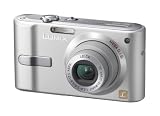 Panasonic DMC-FX12 EG S Digitalkamera (7 Megapixel, 3-fach opt. Zoom, 2,5 Display, Bildstabilisator) in silber