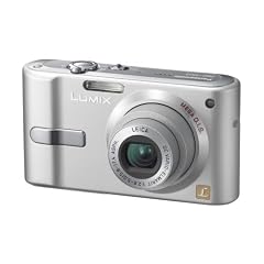 Panasonic DMC-FX12 EG S Digitalkamera (7 Megapixel, 3-fach opt. Zoom, 6,4 cm (2,5 Zoll) Display, Bildstabilisator) silber
