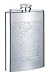 Simran 8-0203M-6 Ajmer 8 oz. Matte Stainless Steel Flask