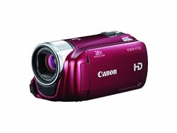 Canon VIXIA HF R20 Full HD Camcorder with 8GB Internal  Flash Memory (Red)