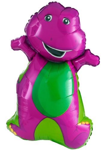 Barney Dinosaur 34 Inch Foil Balloon