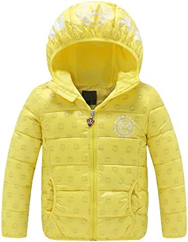 Laoen Unisex Boy Warm Hoodie Jacket Hooded Cotton-padded Coat