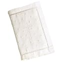 Elegant Baby White Heirloom Baby Bible With Cross Cover