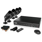Zmodo PKD-DK40107 4Channel DVR 480TVL 6mm Weatherproof Camera Surveillance Kit **NO HDD**