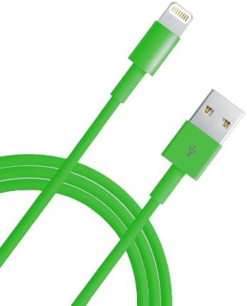 Snatio (TM) Extra Long Extended 10 Feet 3M USB to 8 Pin Sync and Charging Cable Charger Power Cord for iPhone 6/ 6 Plus, iPhone 5 5s 5c iPod Touch Nano 7th Gen (Green)