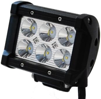 Light Bar 4" Led 18w Spot Work ATV 4x4 Off Road Fog Driving Cree Truck SUV Car