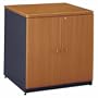 Bush Furniture Series A Natural Cherry 30-Inch Storage Cabinet