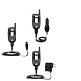 Deluxe Kit for the Motorola i710 includes a USB cable with Car and Wall Charger - Gomadic Brand w/ TipExchange Technology