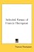 Selected Poems of Francis Thompson