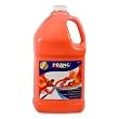 Prang 22802 Prang Ready-to-Use Tempera Paint, Gallon, Orange, 1 Unit