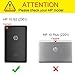 HP 10 G2 2301 Tablet Case - Fintie [Slim Fit] Premium Vegan Leather Folio Standing Protective Cover for HP 10 G2 2301 10.1