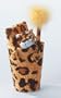 Plush Leopard Print Stationery Set - Style 34541