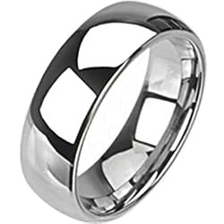 Spikes Tungsten Carbide Traditional Wedding Ring