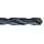 Precision Twist 209 High Speed Steel Taper Shank Drill Bit, Black Oxide Finish, Morse Taper Shank, Spiral Flute, 118 Degree Point Angle