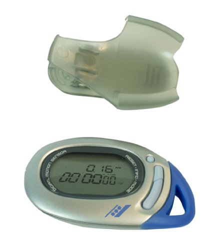 Rucanor 26960 Digital Sensor Pedometer - Silver