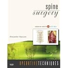 Click here to buy Operative Techniques: Spine Surgery: Book, Website and DVD by Alexander R. Vaccaro MD PhD FACS.