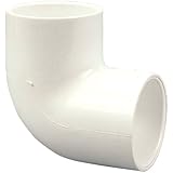 NIBCO 406 Series PVC Pipe Fitting, 90 Degree Elbow, Schedule 40, Slip