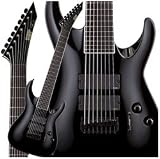 STEFB8 Stephen Carpenter Baritone 8 String Electric Guitar (Black)