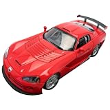 1 43 Scale Autoart Dodge Viper Competition Coupe Plain Body Version in Red by Autoart