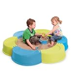 Snap-Together Sandbox and Ground Tarp with Cover