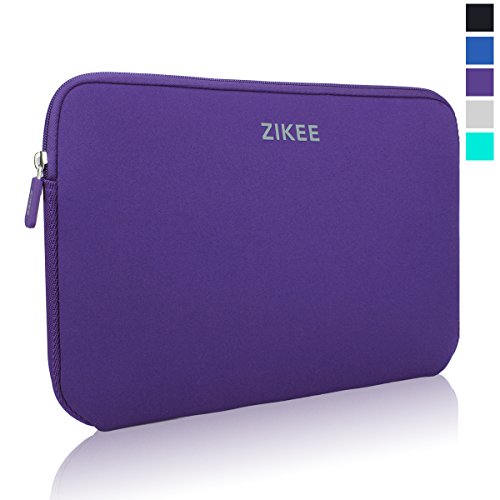 17-17.3 Inch (Black, Green, Grey, Blue, Purple, Chevron, Pink) Laptop Sleeve, Zikee Water Resistant Thickest Protective Slim Laptop Case