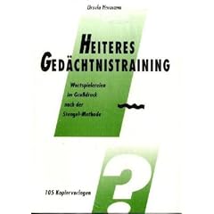 Heiteres Ged�chtnistraining, Kopiervorlagen
