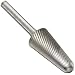 PFERD 14 Degree Taper Carbide Bur, Uncoated (Bright) Finish, Single Cut, Radius End