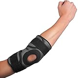 Gallant Adjustable Elbow Support Brace Tennis Golfers Strap Wrap Sports Injury Relief