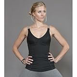 Clary Sage Organic Black Vintage Swim Girdle Womens Yoga Apparel XS