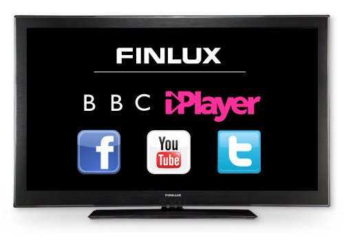 Finlux 40 Inch Smart DLNA Full HD 1080p LED TV Freeview HD Widescreen PVR Black - 40F8030-T